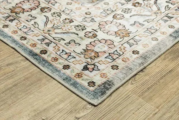 Sumter SUM07 Grey/Ivory Rug