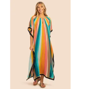 Sunrise Sculpture Coastal Geometry MIDI  Kaftan