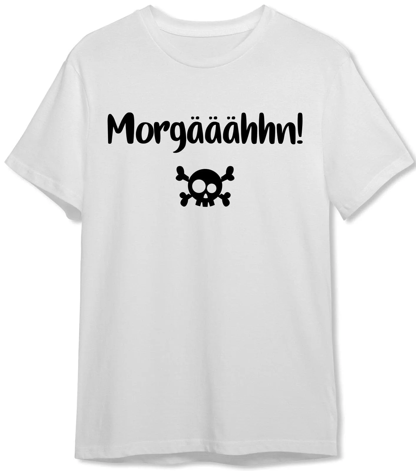 T-Shirt Herren - Morgääähhn! Totenkopf