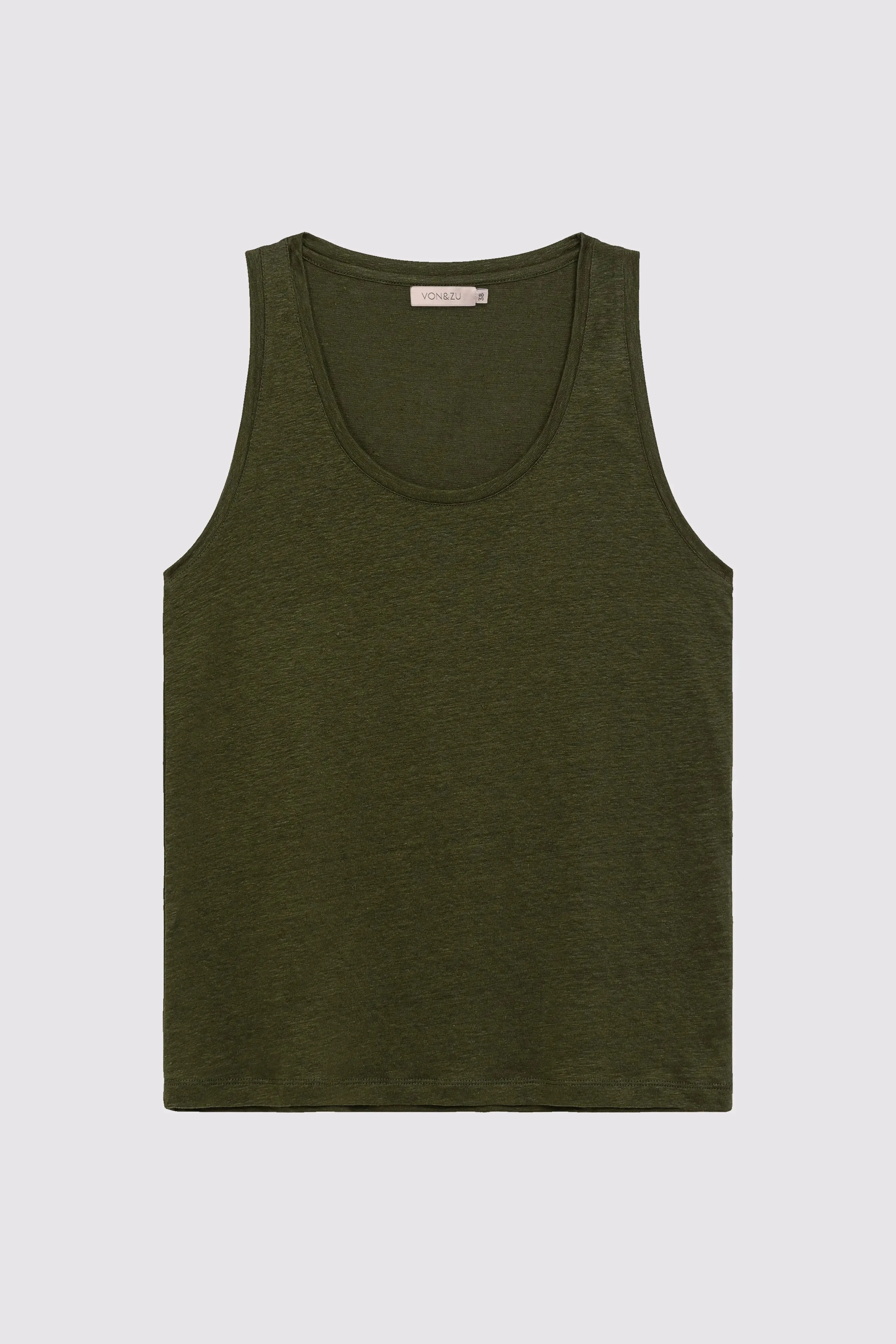 Tanktop aus Leinen