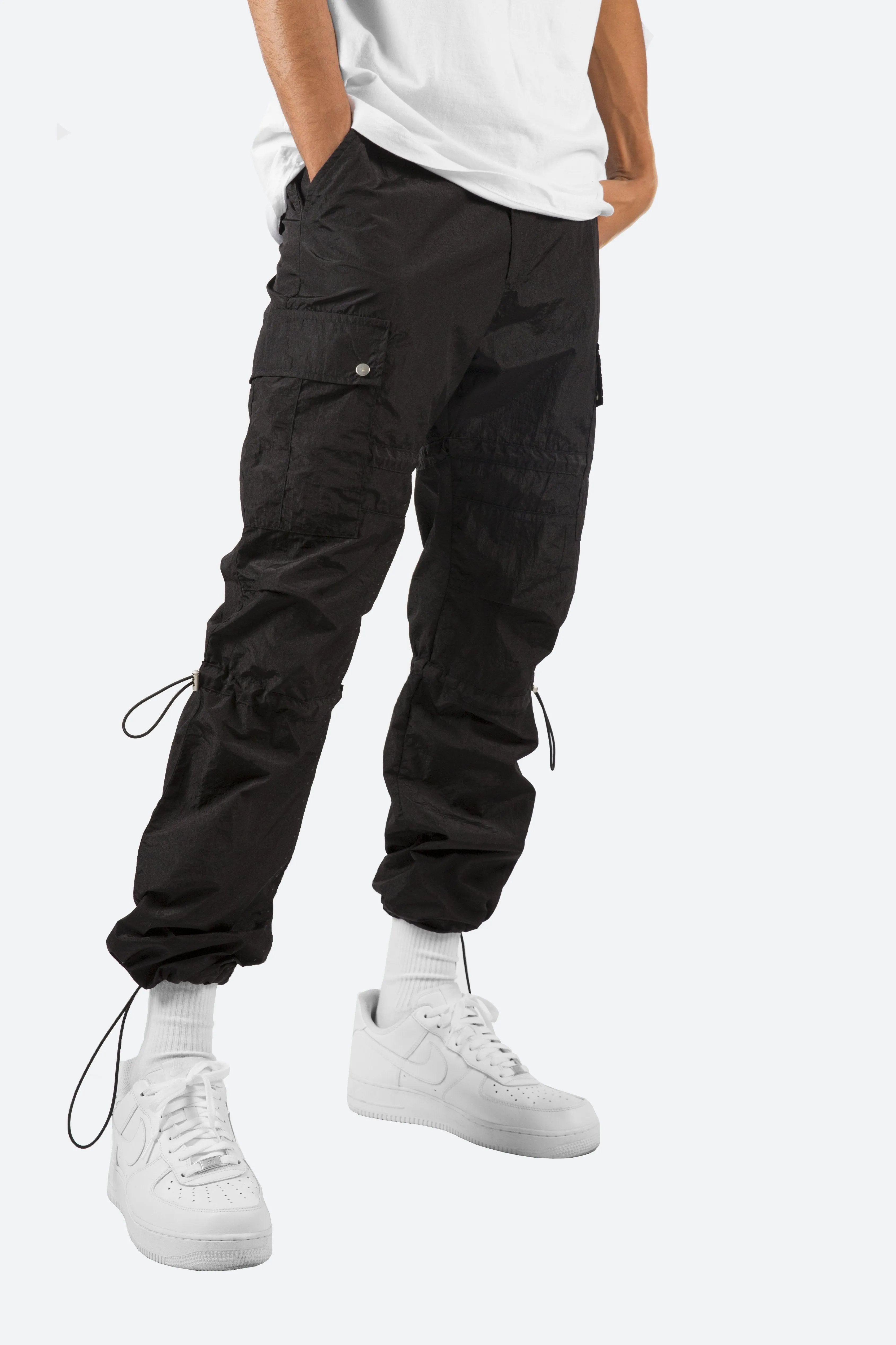 Tech Cargo Pants - Black