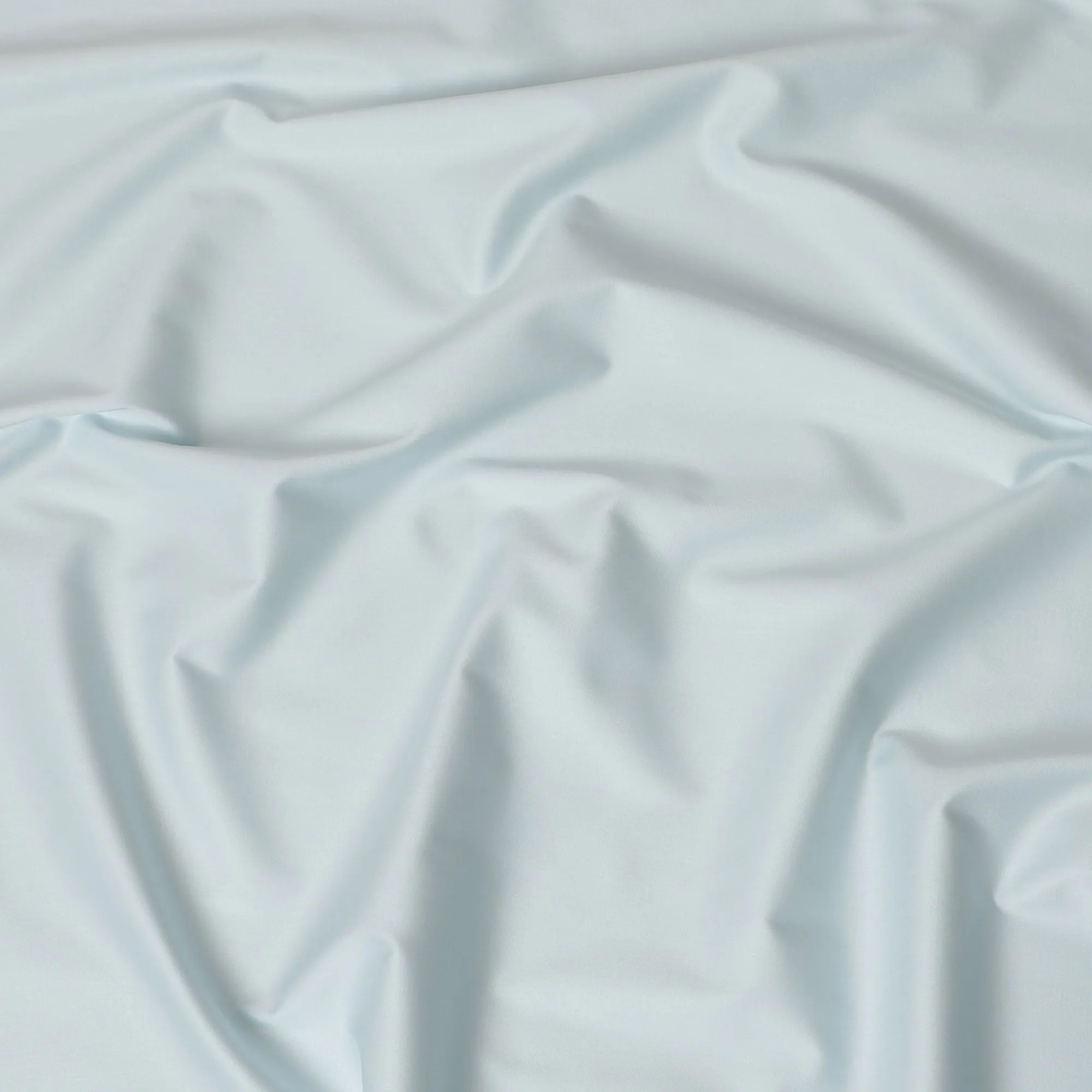 Tiffany blue Plain Premium pure Swiss 100% cotton shirting fabric-D16623