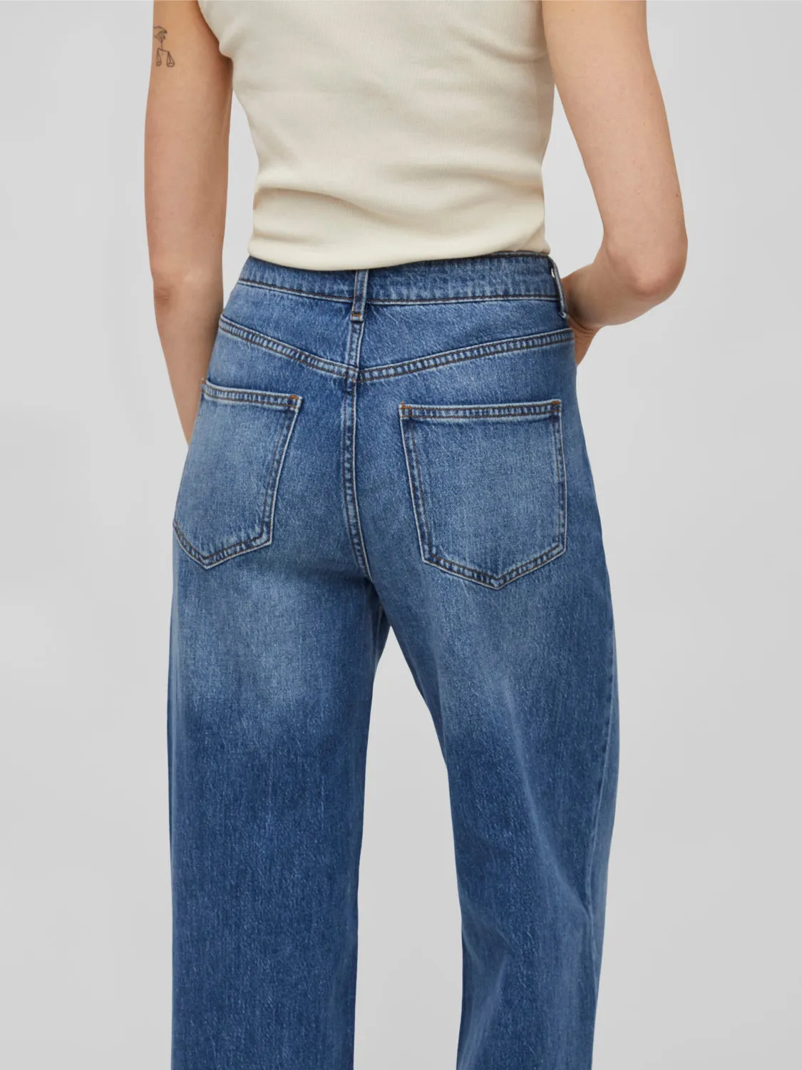 VIFREYA Jeans - Medium Blue Denim