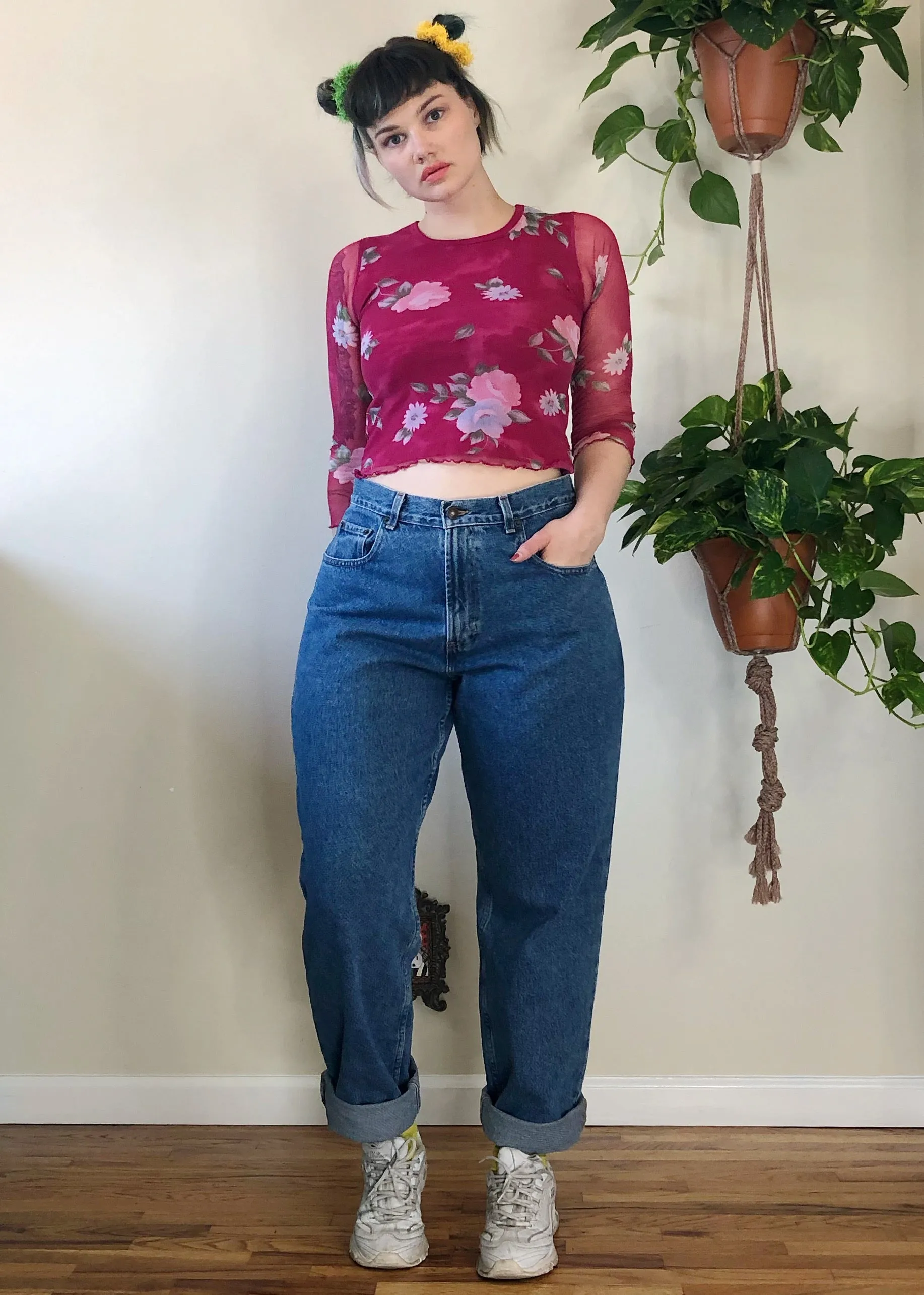 Vintage Baggy Mom Jeans - XL