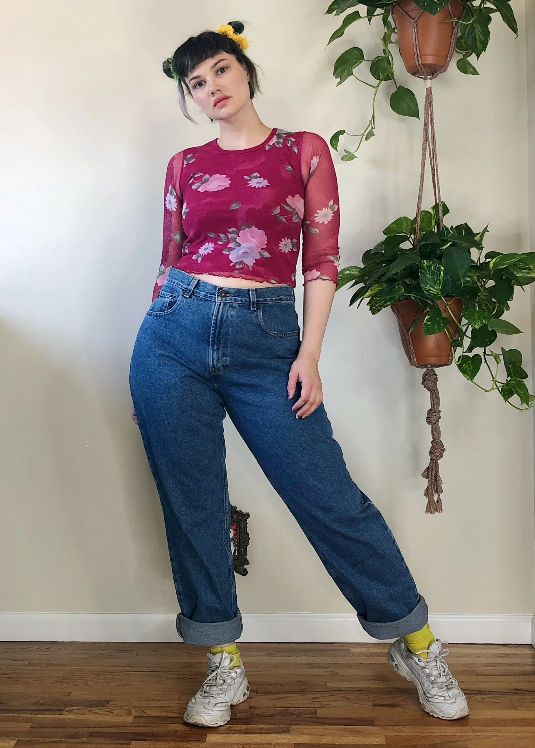 Vintage Baggy Mom Jeans - XL