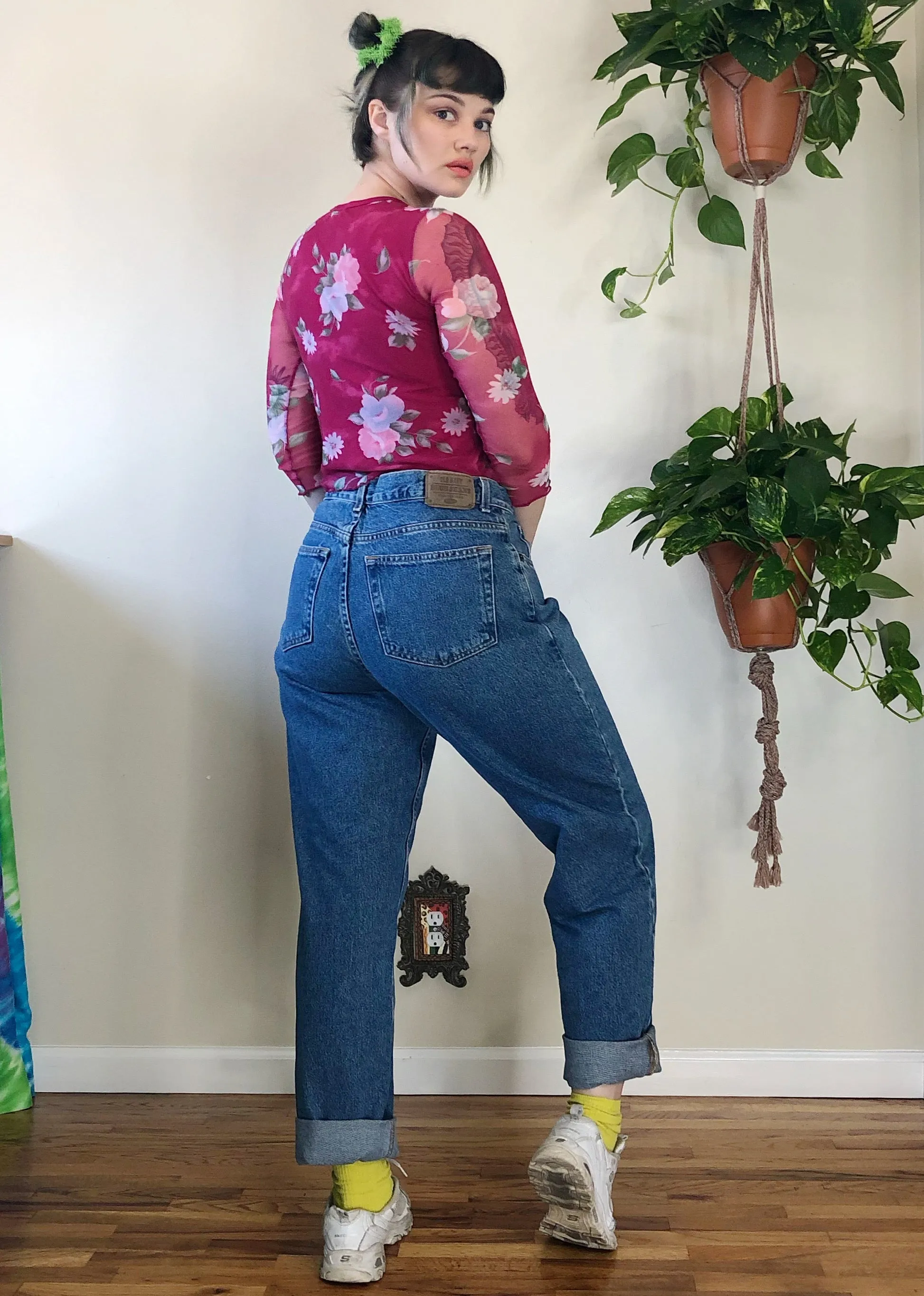 Vintage Baggy Mom Jeans - XL