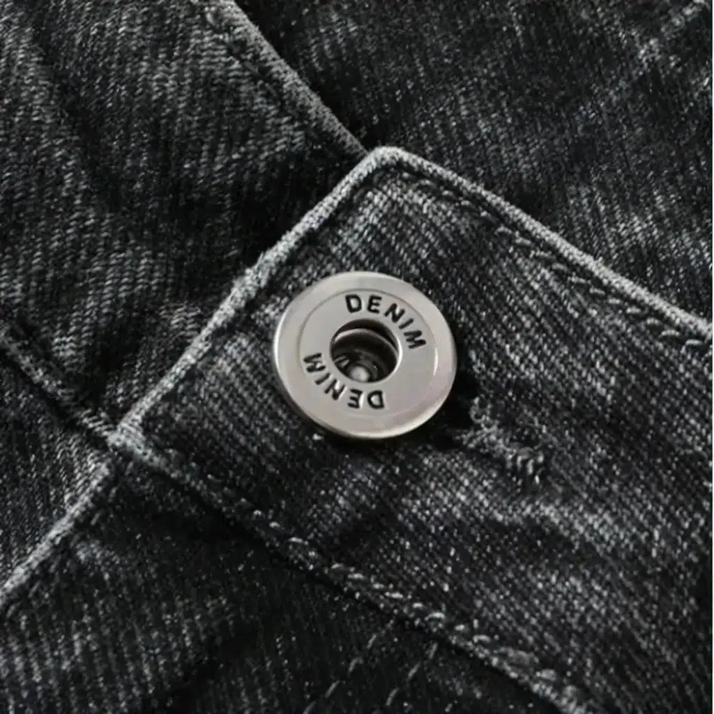 Vintage men's mid-rise jeans