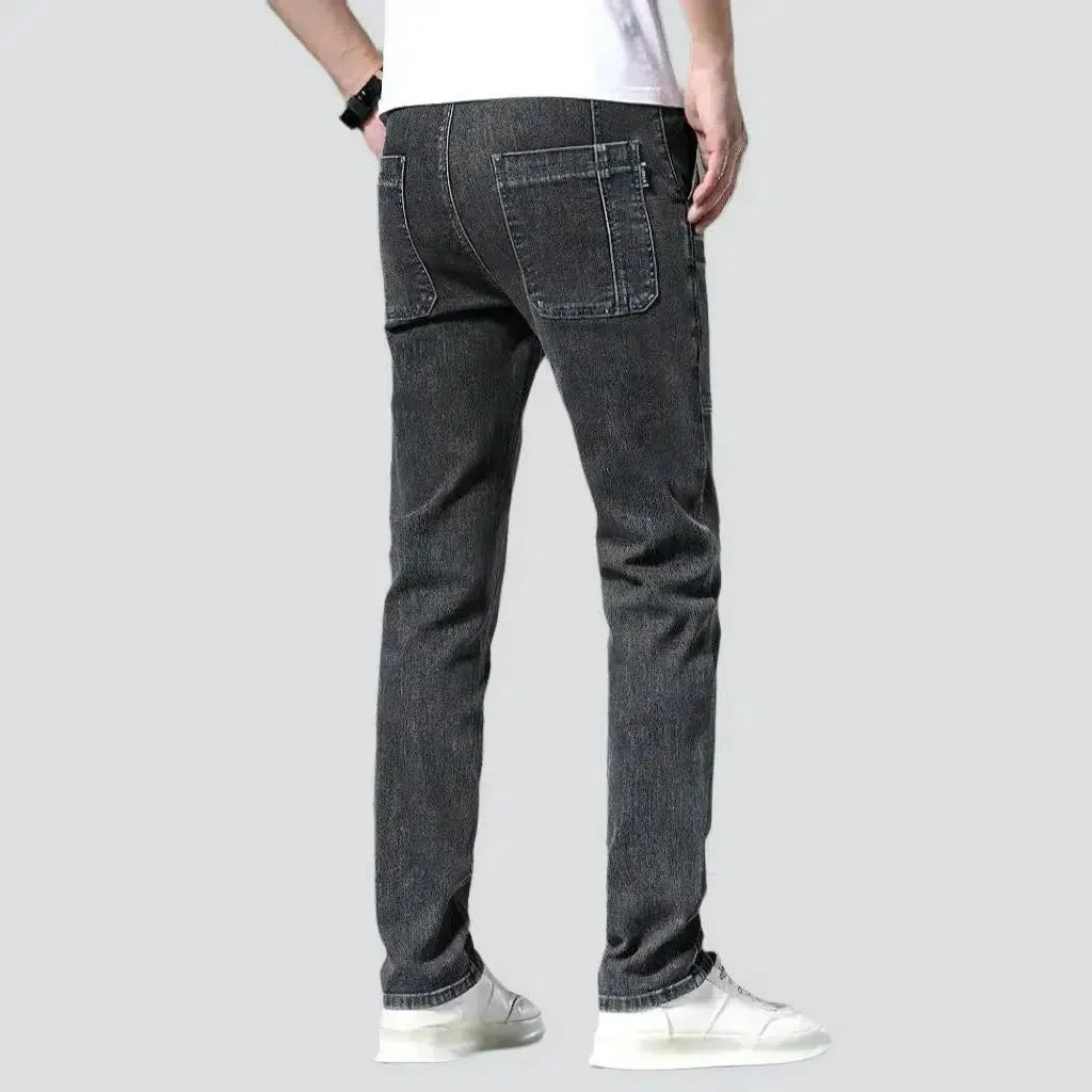 Vintage men's mid-rise jeans