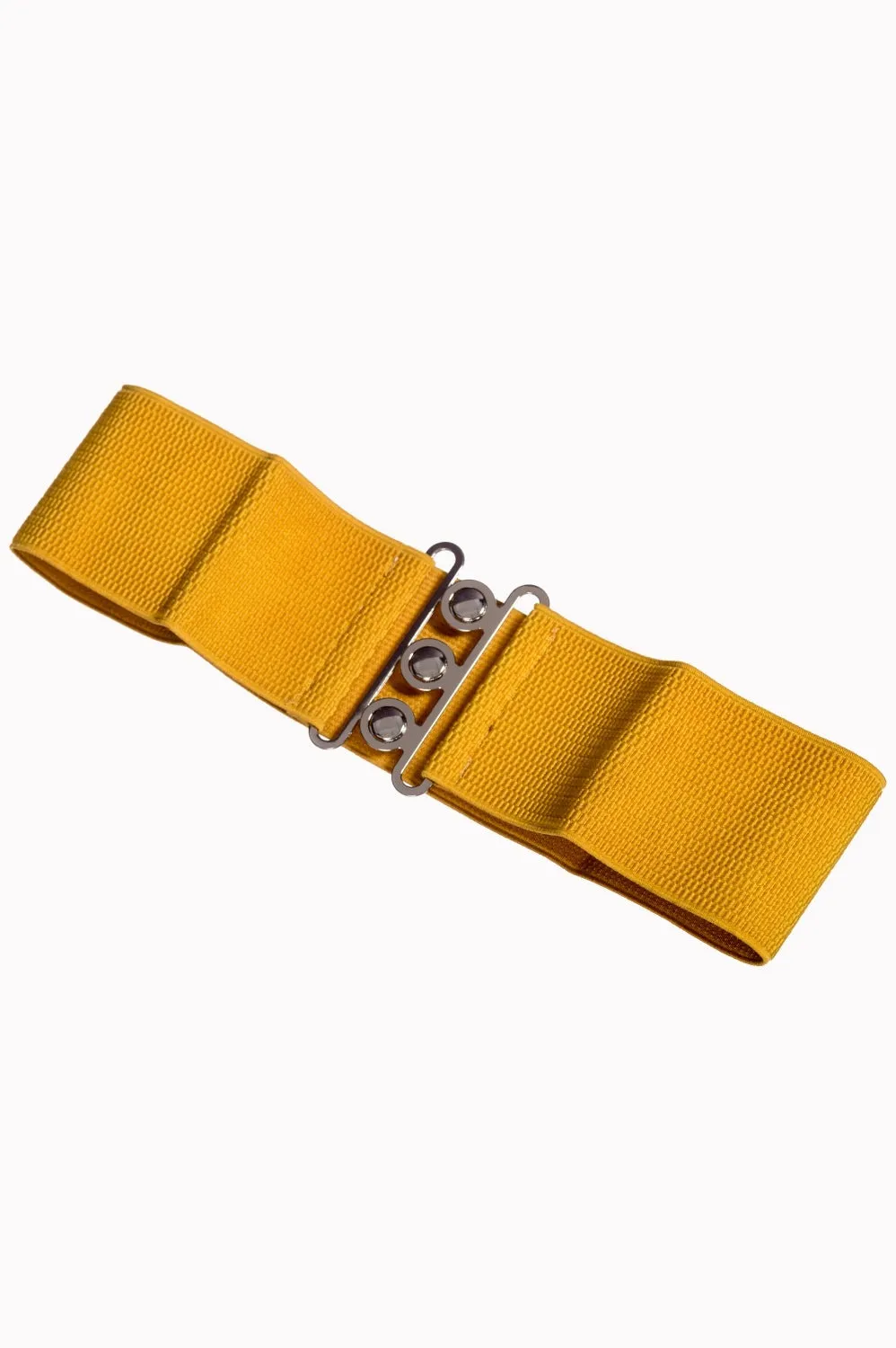 Vintage Stretch Belt in Mustard by Banned