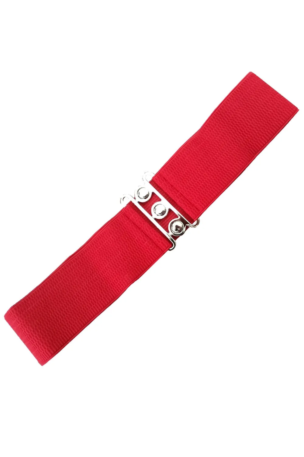 Vintage Stretch Belt in Red by Banned