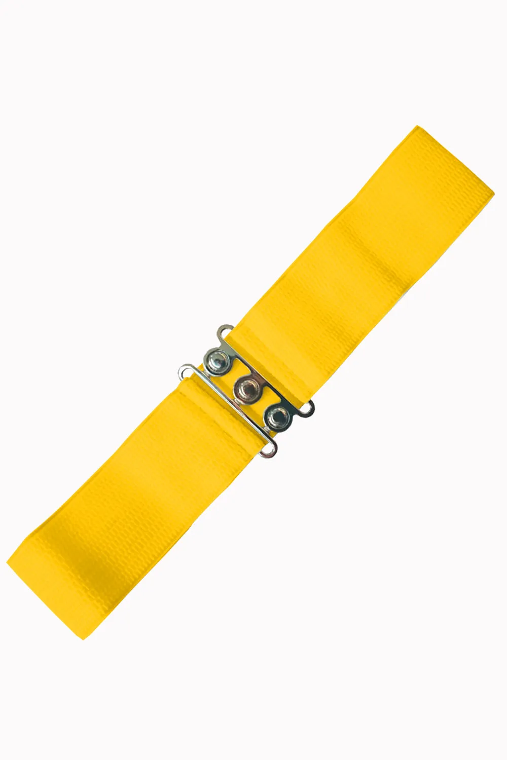 Vintage Stretch Belt in Yellow by Banned