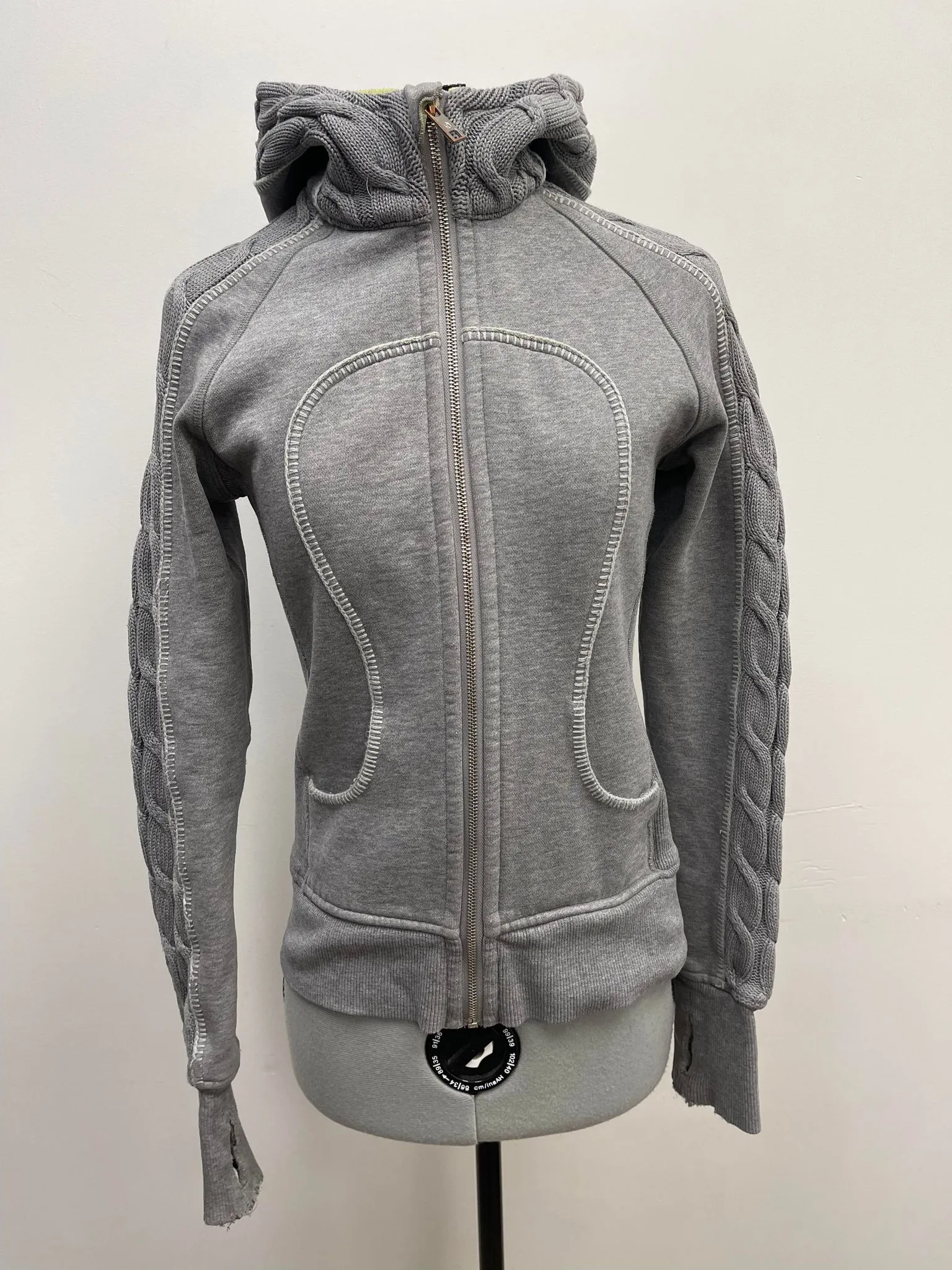 Women's Lululemon Zip-Up Sweatshirt, Small.