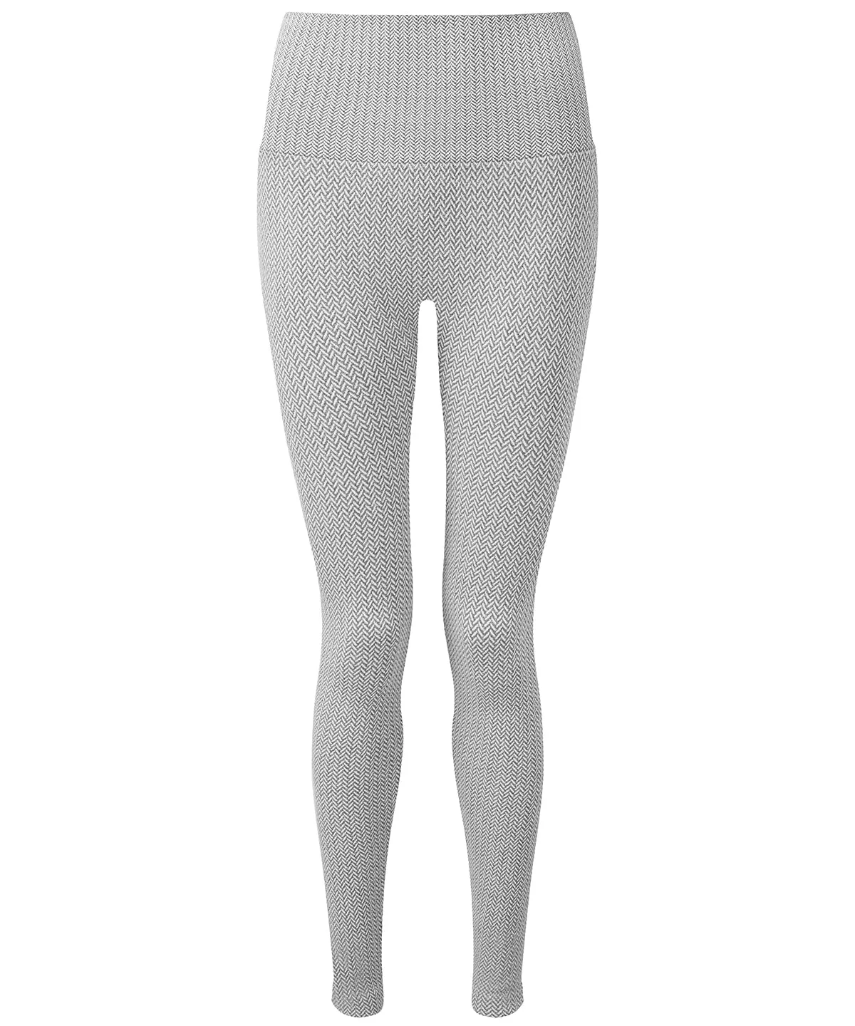 Womens TriDri® knitted city leggings | Heather Grey