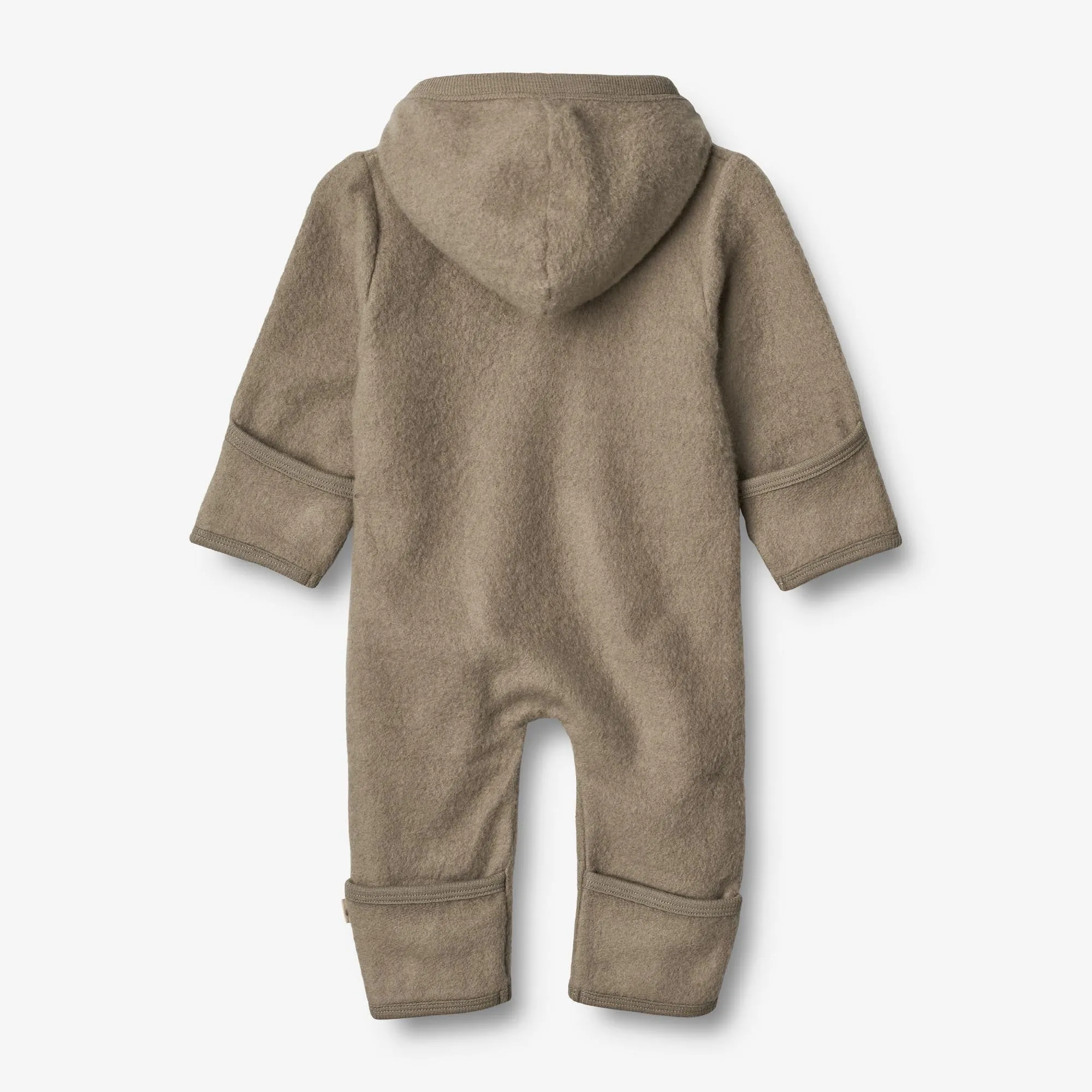 Wool Fleece Suit Ata | Baby - grey stone