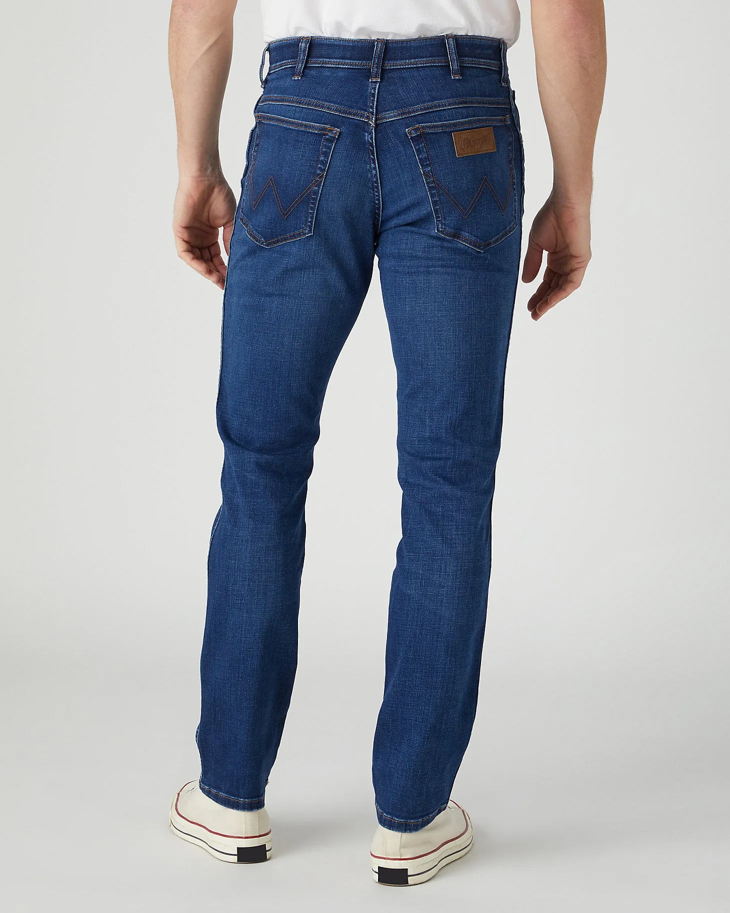 Wrangler Texas SLIM Mens Jeans - Rodeo Bull