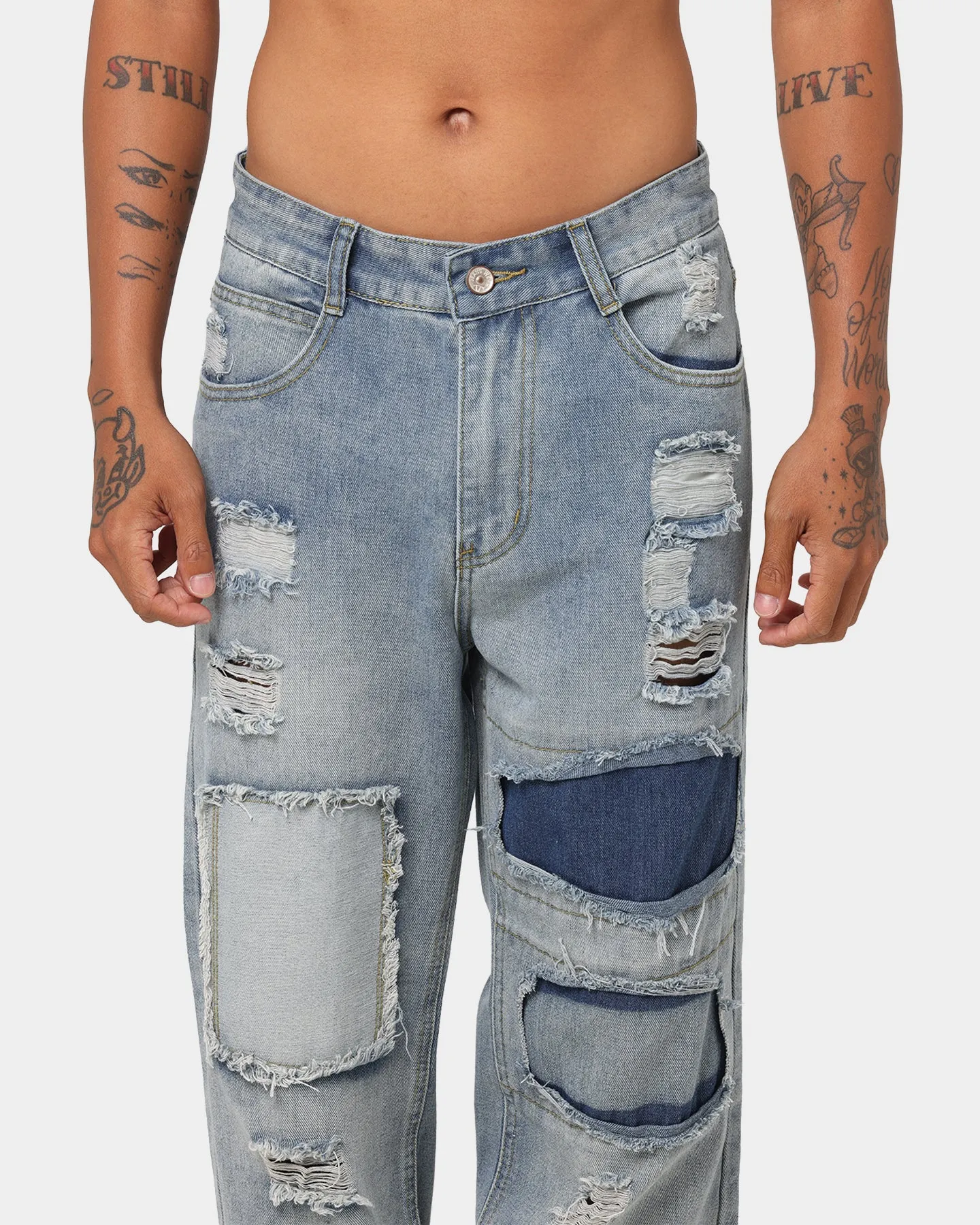 XXIII Ulrik Two Tone Jeans Blue