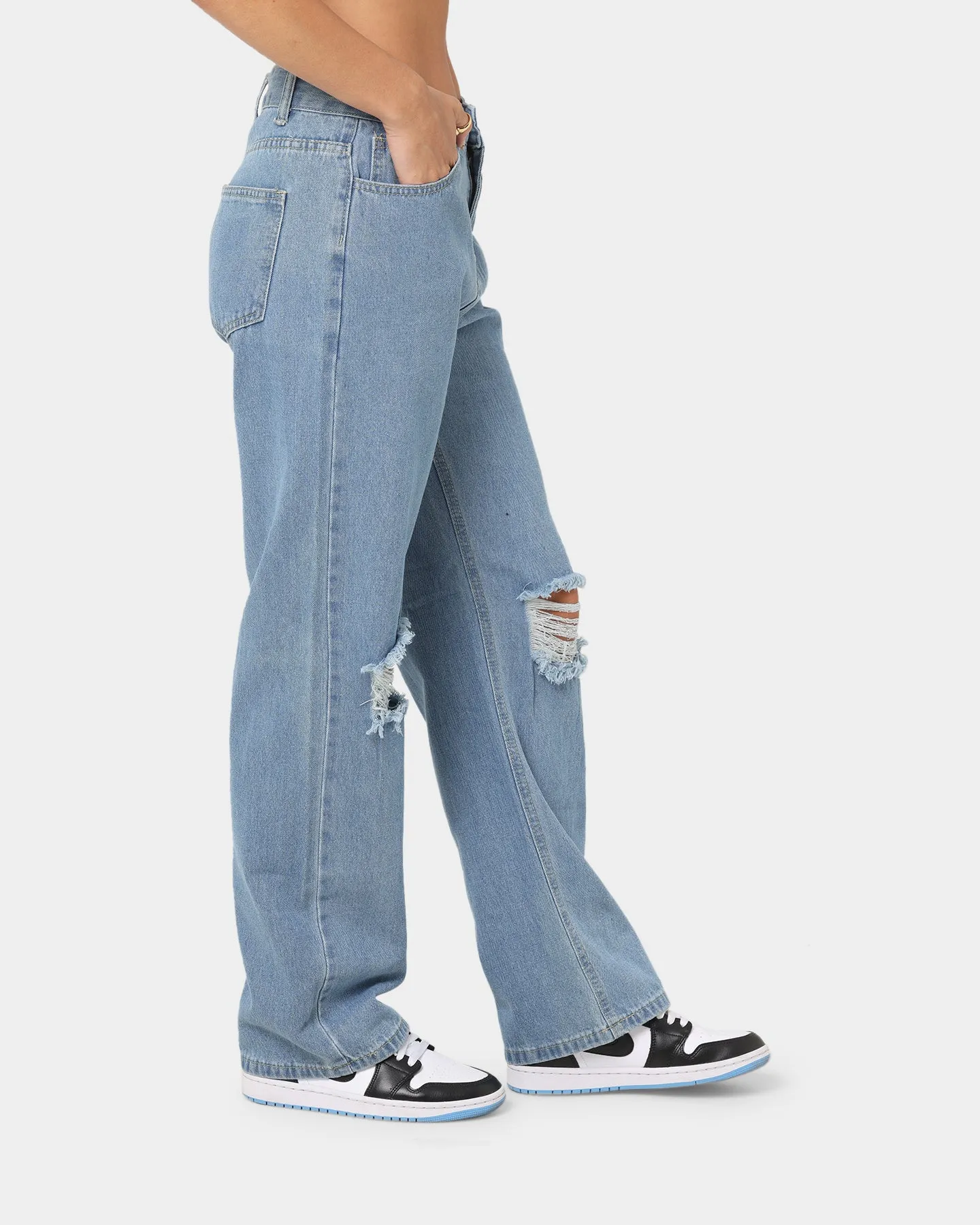 XXIII Women's Maisie Baggy Jeans Blue