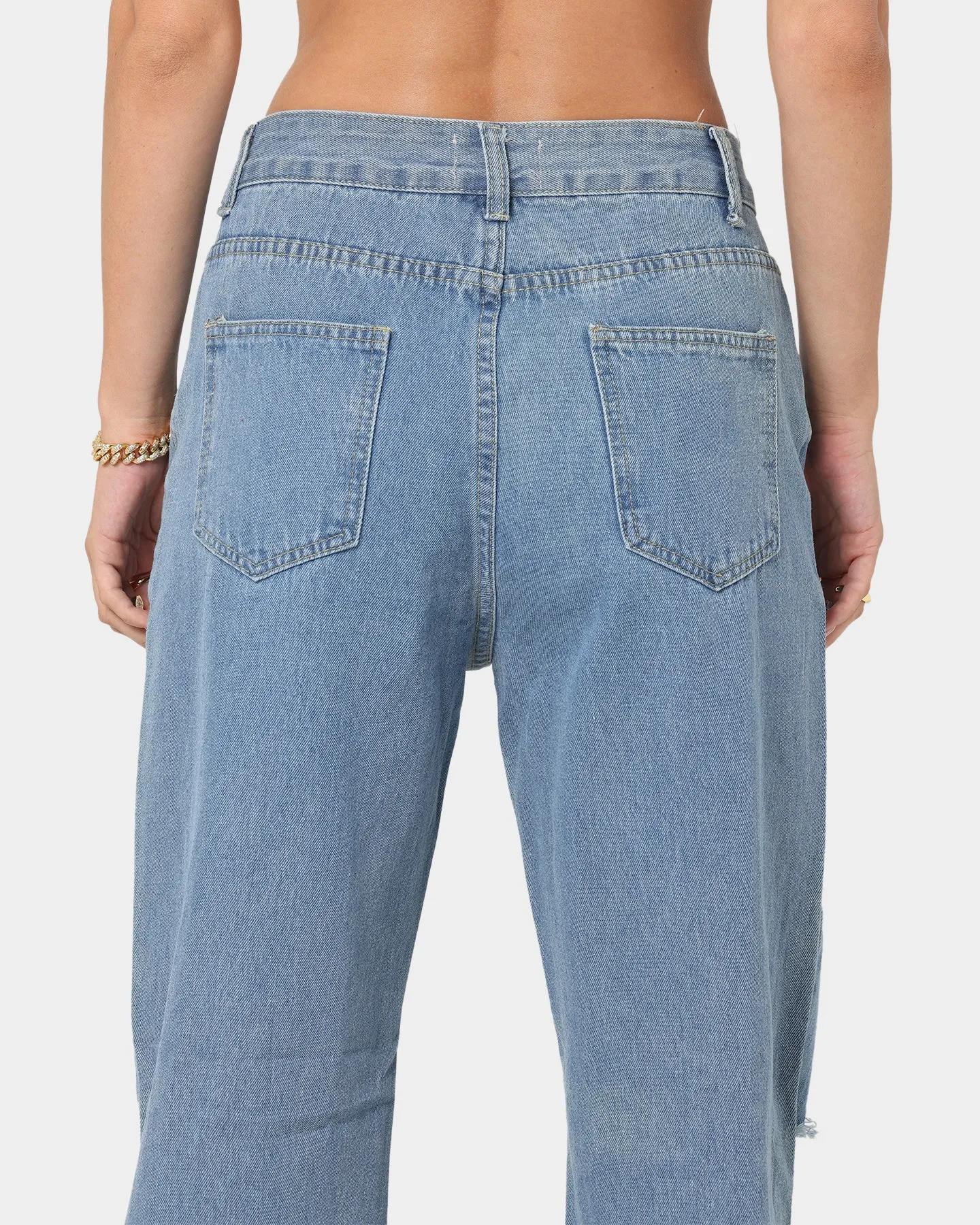 XXIII Women's Maisie Baggy Jeans Blue