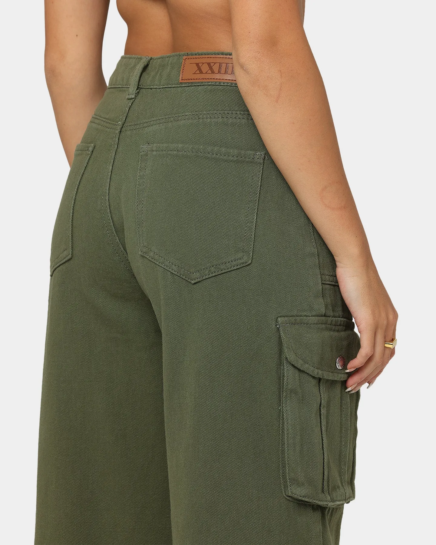 XXIII Women's Nuray Cargo Pants Khaki