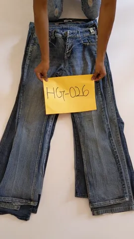 Y2k mixed bootcut jeans